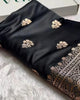 Rajeshvari Black Silk Saree