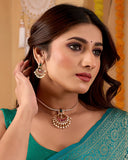Elegant Necklace Set with Complimentary Mangalsutra