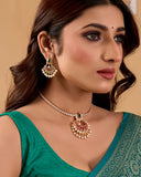 Elegant Necklace Set with Complimentary Mangalsutra