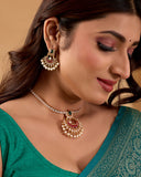 Elegant Necklace Set with Complimentary Mangalsutra