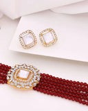 Red Royal Necklace Set