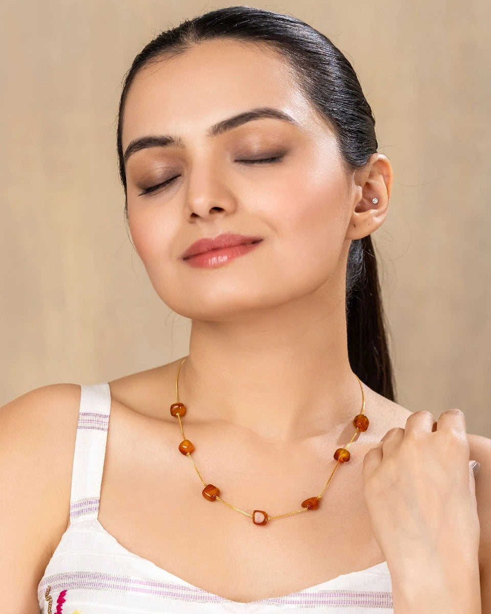 Amber Aura Necklace