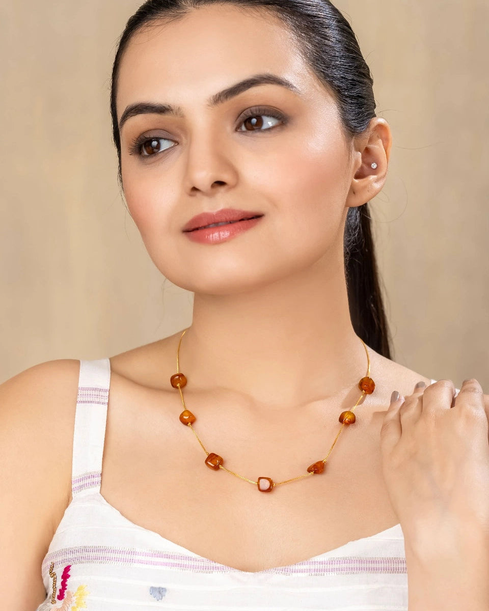 Amber Aura Necklace