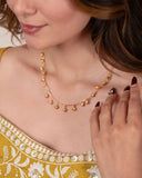 Kanika Gold Charm Necklace