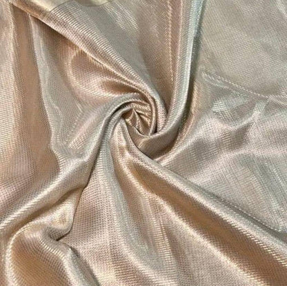 Nayanthara Inspired Banarasi Golden Tissue Silk Saree