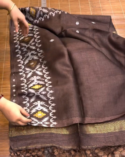 Bhoomi jamdani Saree